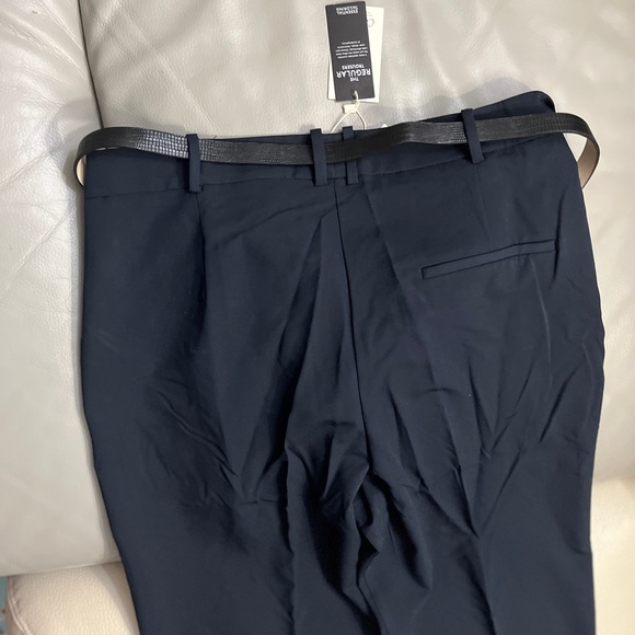 NWT - Mango Women’s Dress Pants with Belt - Size 12 - Picture 6 of 11